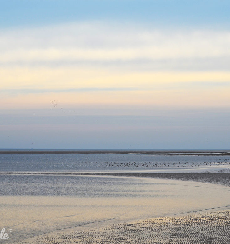 Cleethorpes Beach in April